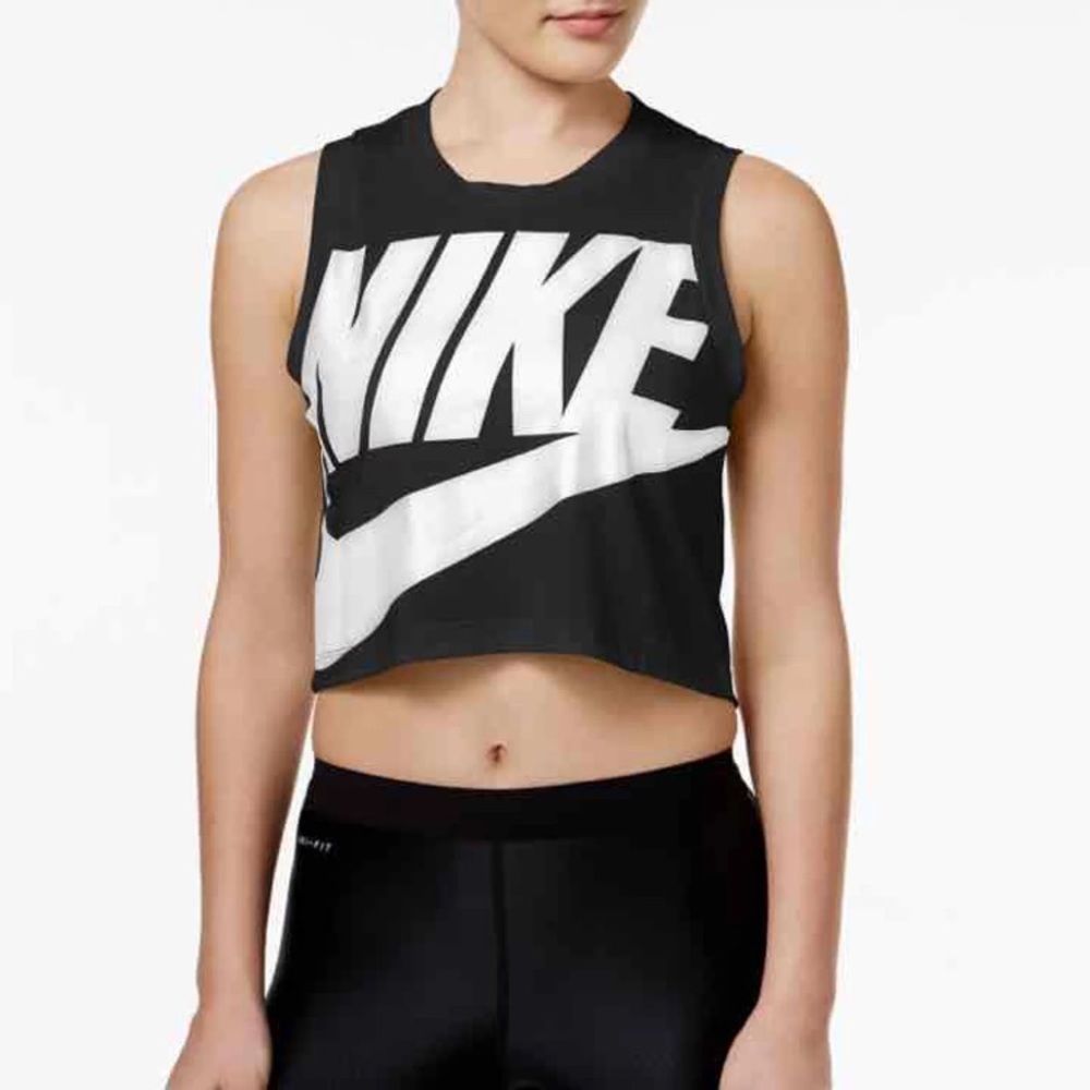 Nike Crop Logo Crop Top